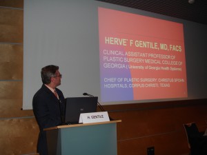Hervé Gentile lecturing in Montecarlo